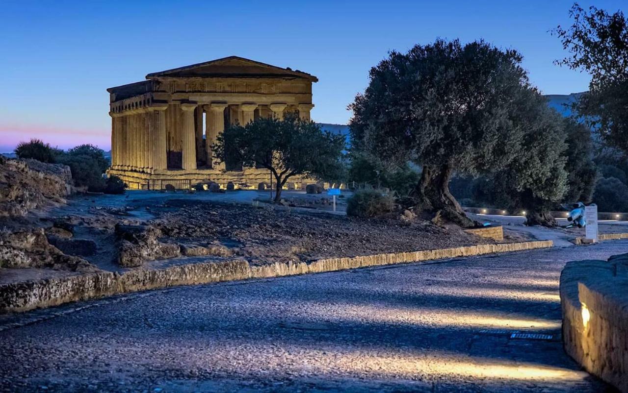 Grotta Dei Greci Villa Agrigento Exterior foto