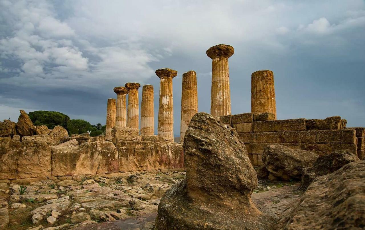 Grotta Dei Greci Villa Agrigento Exterior foto